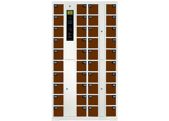 Αυτοματοποιημένο σύστημα ντουλαπιών δεμάτων 40 πορτών φορτιστής για την τράπεζα