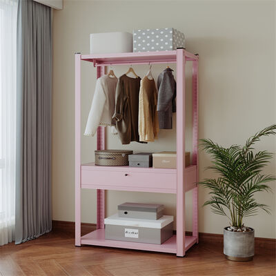 Μεταλλικό ντουλάπι αποθήκευσης σχεδιασμένο για εκμετάλλευση χώρου με ρυθμιζόμενα ράφια, γερό πλαίσιο και μηχανισμό κλειδώματος