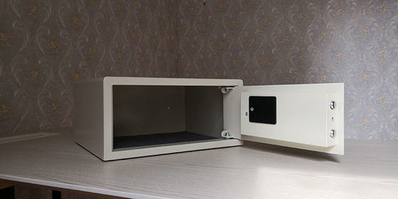 Ο ασφαλής τοίχος κιβωτίων ξενοδοχείων τοποθέτησε το ψηφιακό γραφείο ασφάλειας IPad lap-top